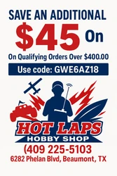 1 ADDITIONAL $45.00 On Qualifying Orders Over $400.00